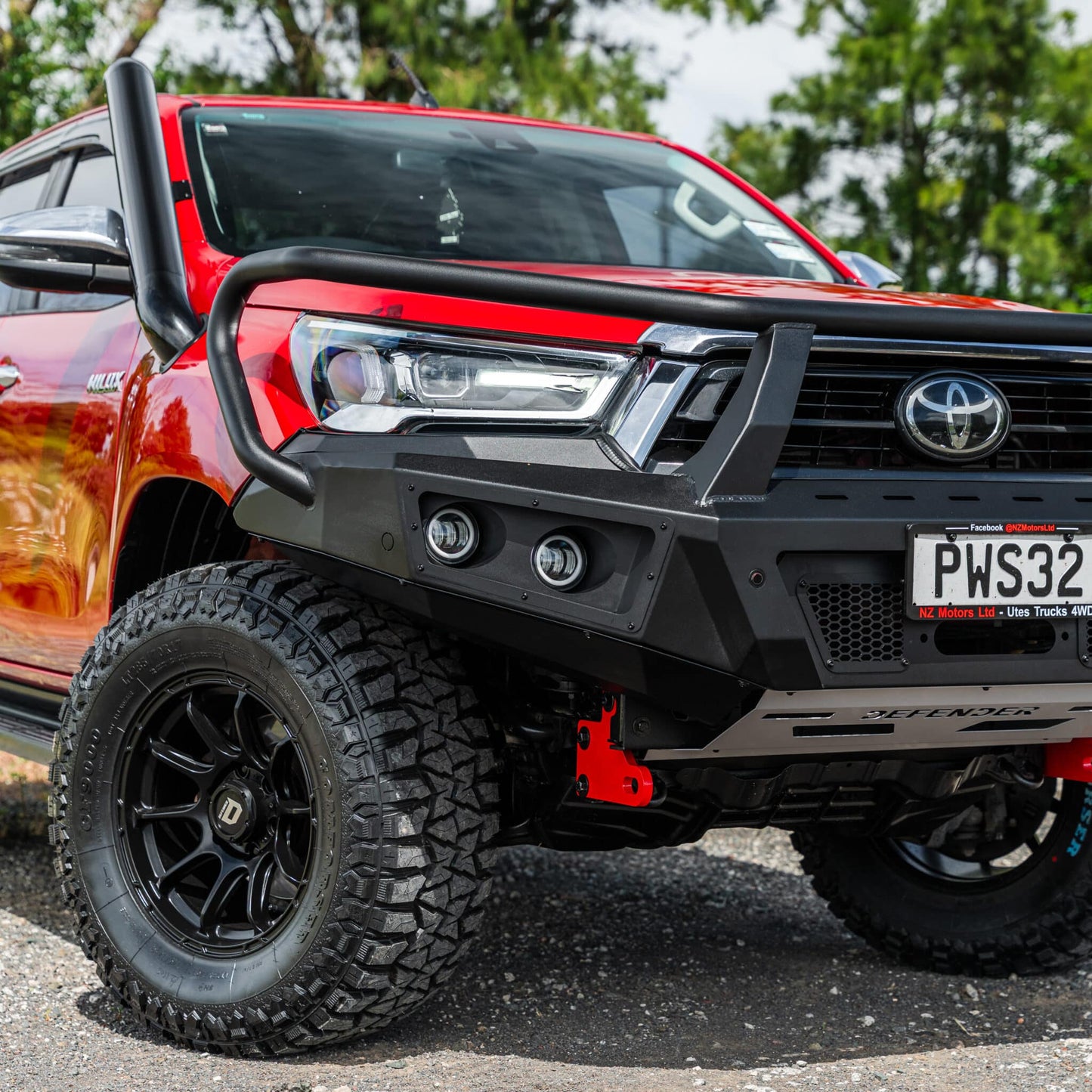 DEFENDER Off-Road Triple Loop Bull-Bar to suit 2021 – Present Toyota Hilux