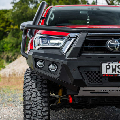 SHIELD Off-Road Triple Loop Bull-Bar to suit Toyota Hilux 2021 - Present - view 3