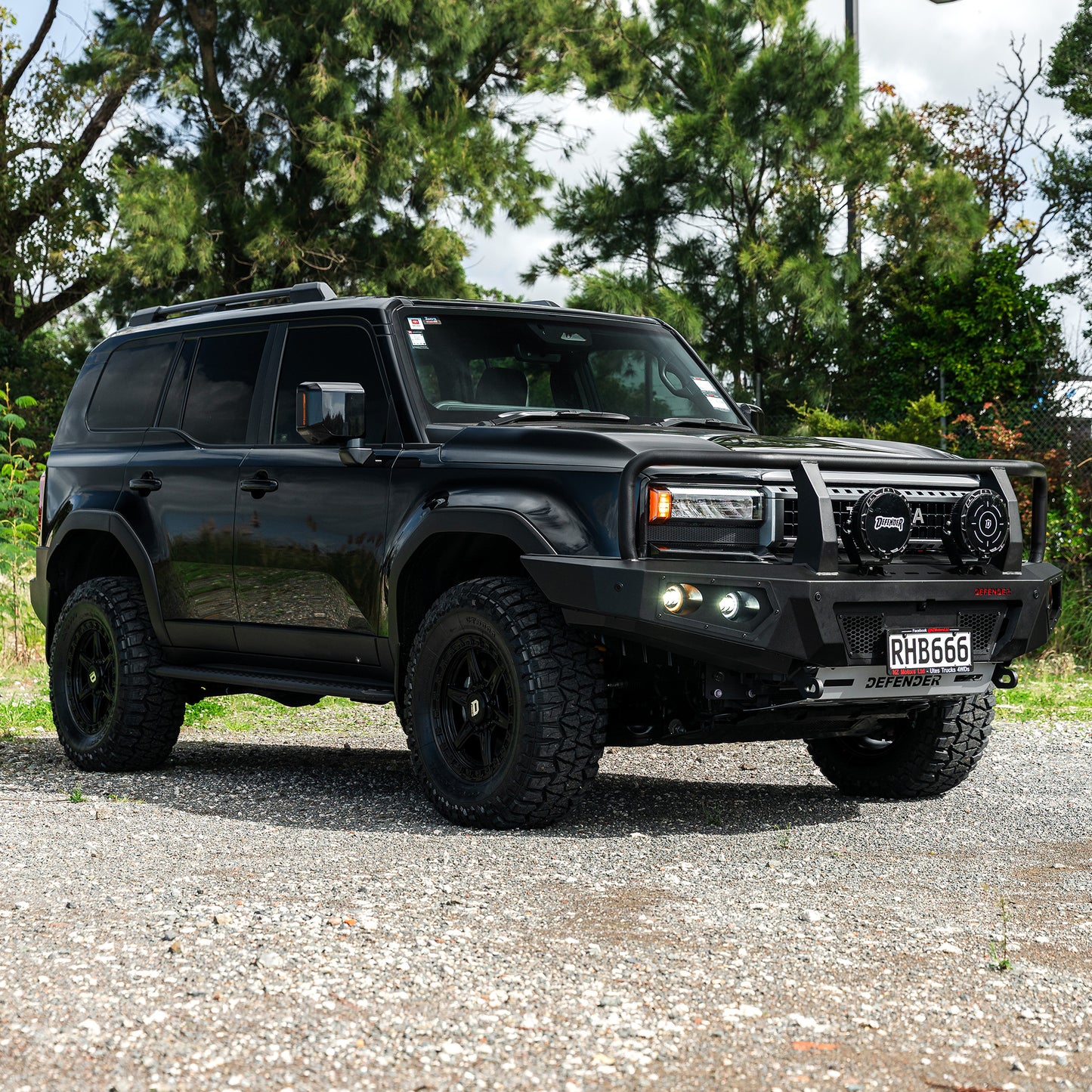 SHIELD Off-Road Triple Loop Bull-Bar to suit Toyota Prado 2025 - Present - view 3
