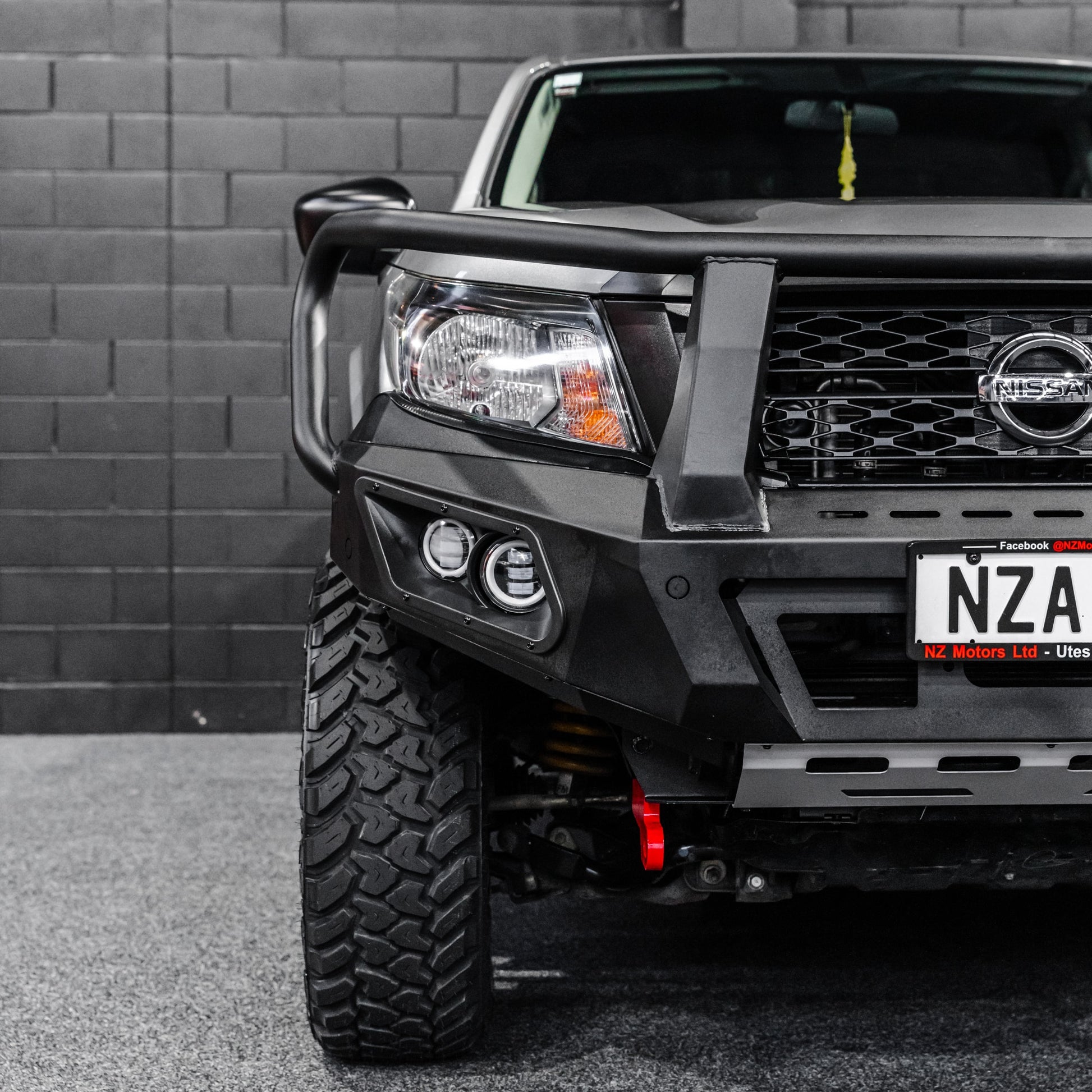 SHIELD Off-Road Triple Loop Bull-Bar to suit Nissan Navara 2021 - Present - view 2