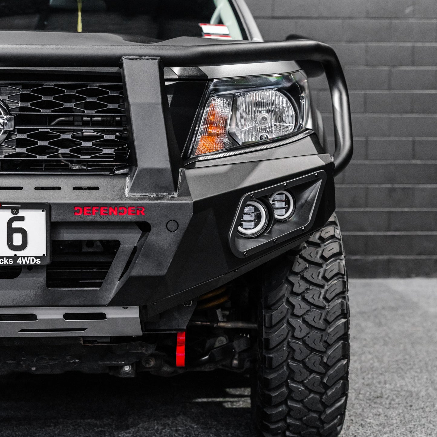 SHIELD Off-Road Triple Loop Bull-Bar to suit Nissan Navara 2021 - Present - view 3