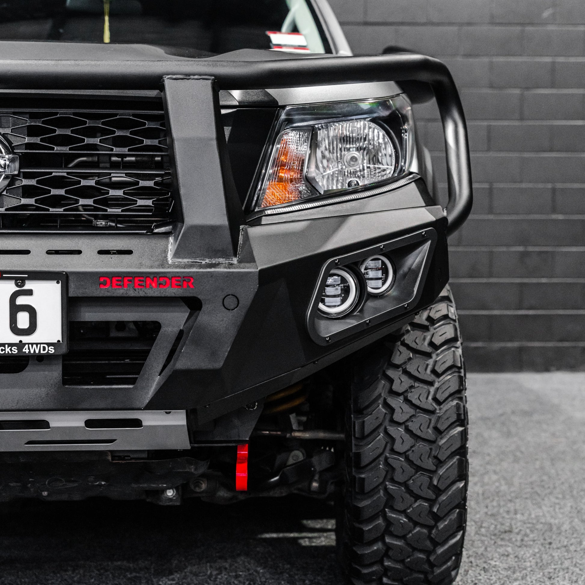 SHIELD Off-Road Triple Loop Bull-Bar to suit Nissan Navara 2021 - Present - view 3