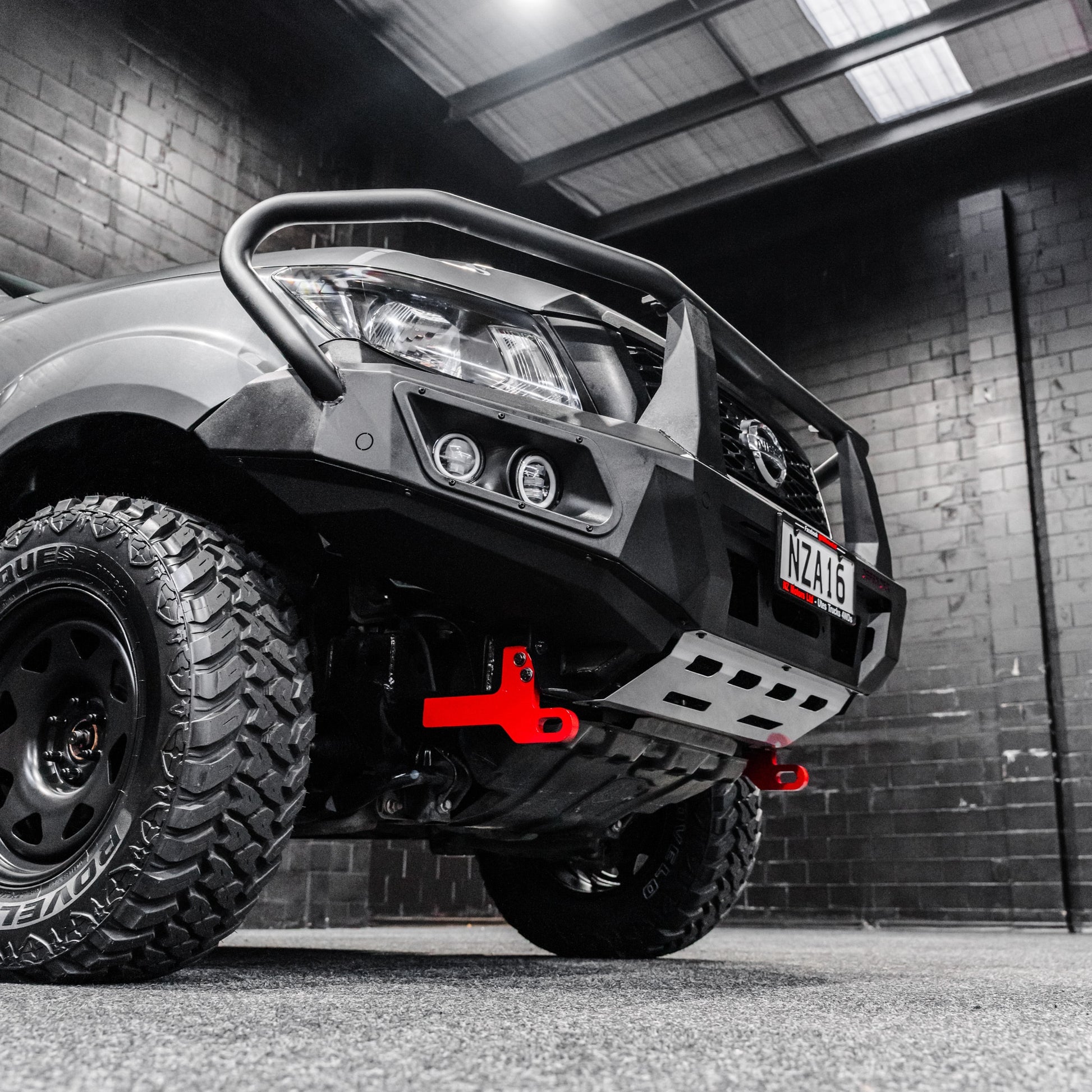 SHIELD Off-Road Triple Loop Bull-Bar to suit Nissan Navara 2021 - Present - view 5