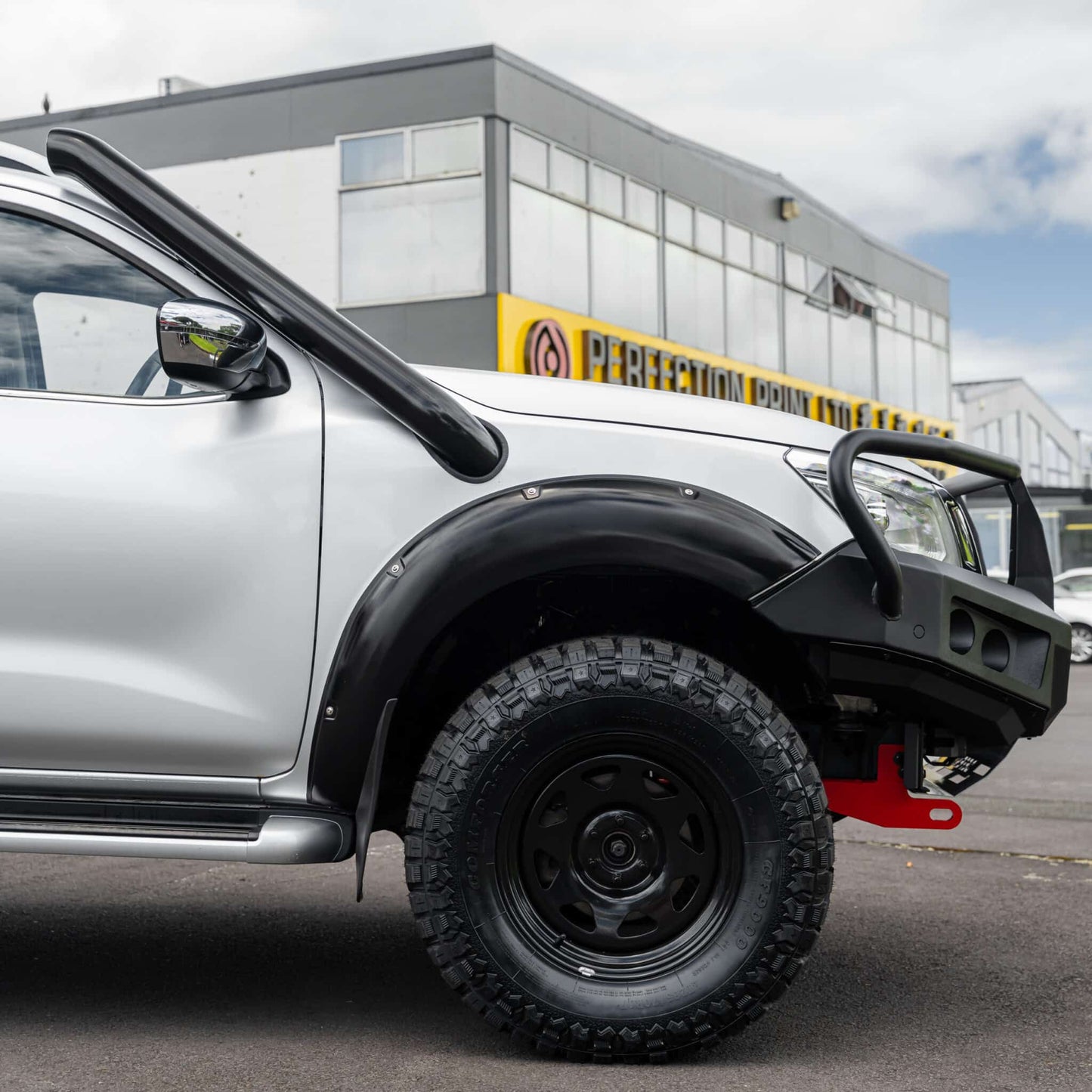 SHIELD Off-Road Stainless Snorkel to suit Nissan Navara NP300 2015 - Present - view 6