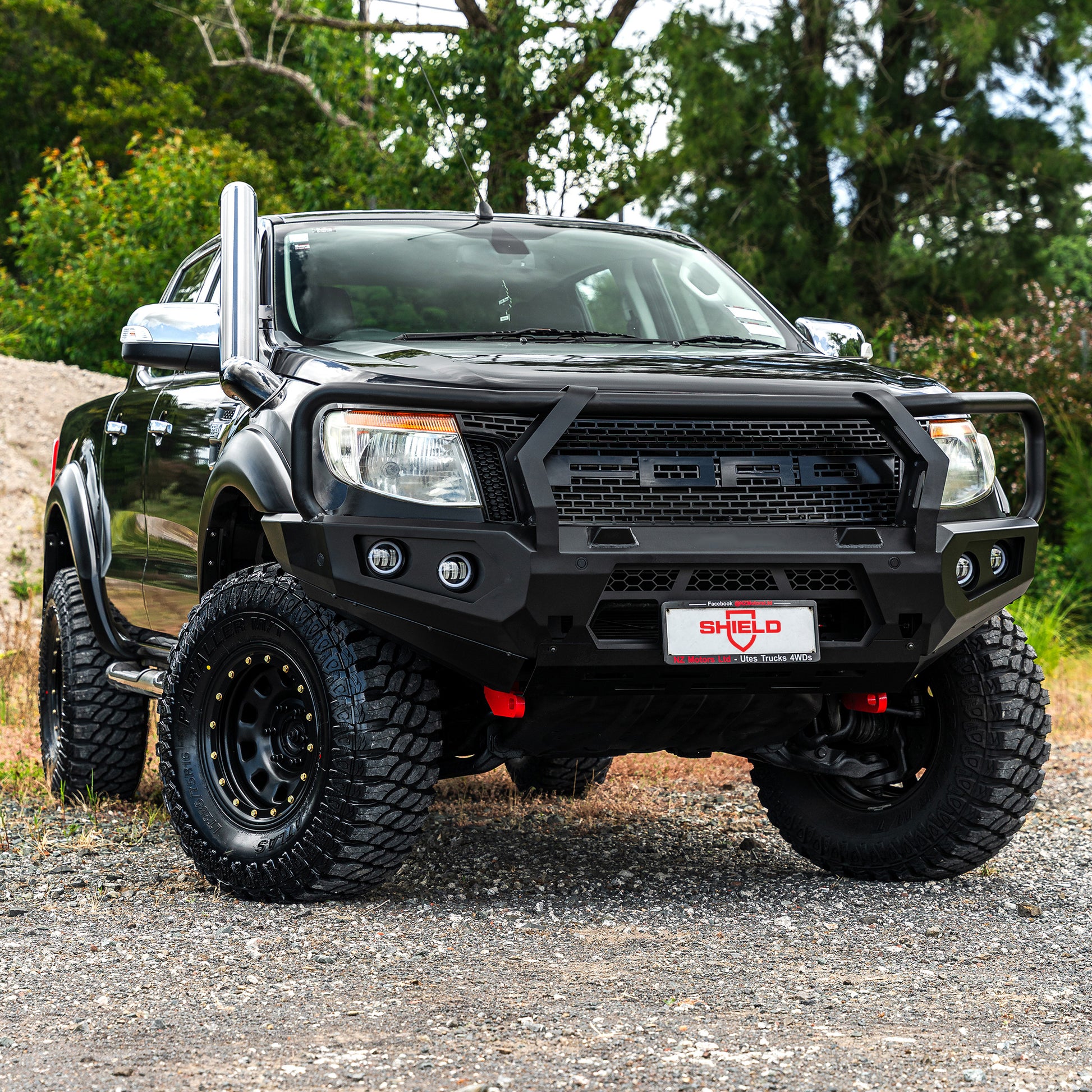 SHIELD Off-Road Triple Loop Bull-Bar to suit Ford Ranger 2012 - 2014