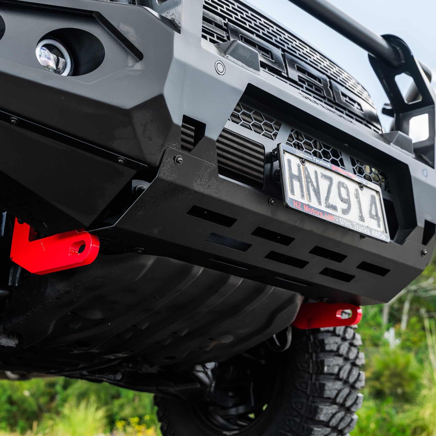 SHIELD Off-Road Triple Loop Bull-Bar to suit Ford Ranger 2012 - 2014 - view 6