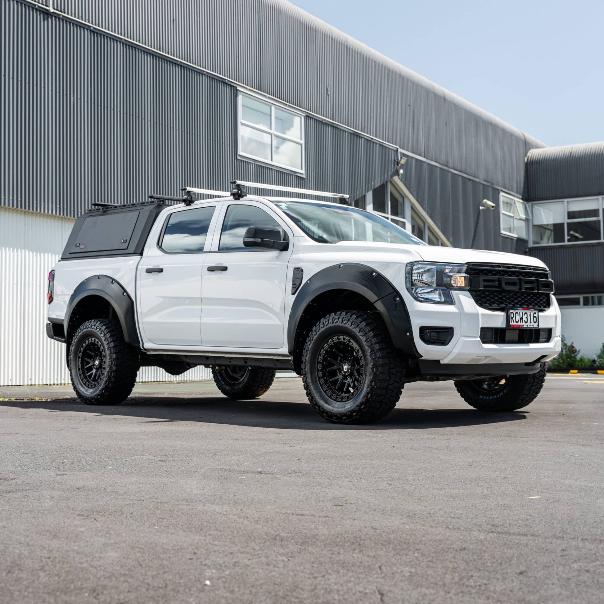 SHIELD Off-Road Bolt Style Fender Flares to suit Ford Ranger Next Gen 2022 - Present - view 2