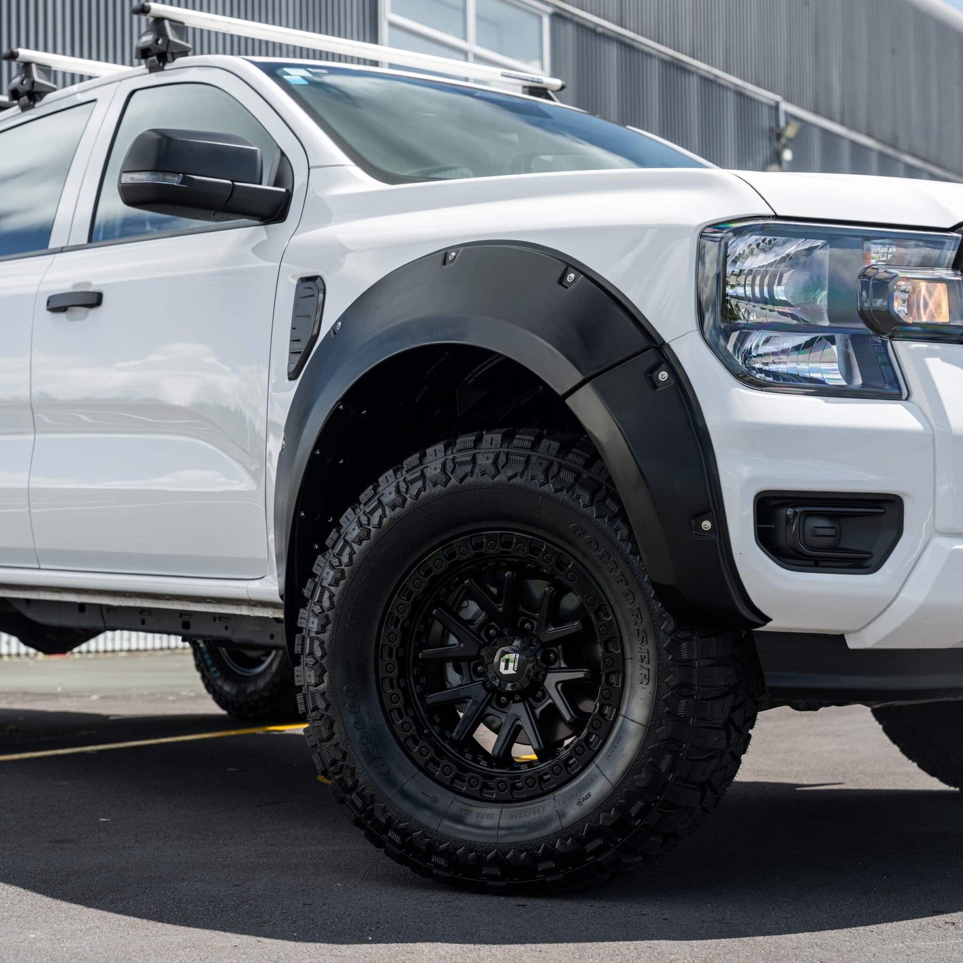 SHIELD Off-Road Bolt Style Fender Flares to suit Ford Ranger Next Gen 2022 - Present - view 3
