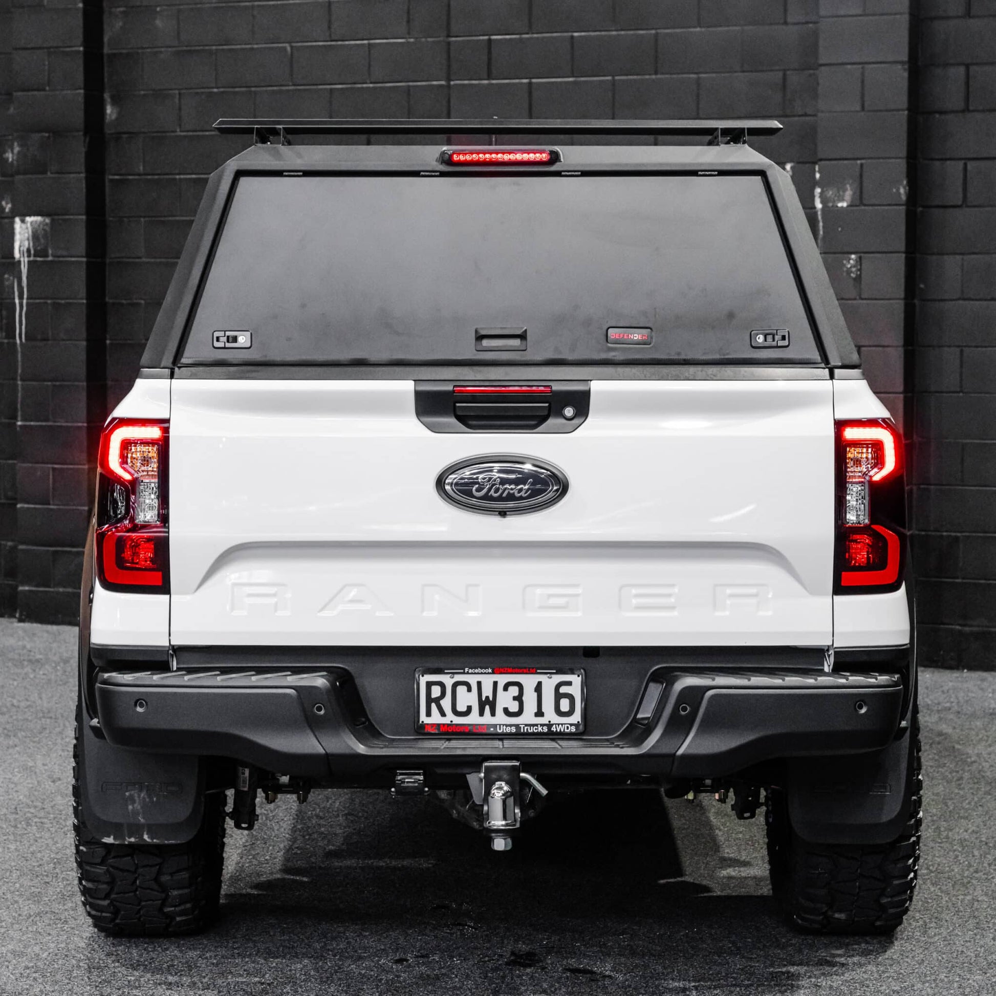 SHIELD Off-Road Aluminium Windowless Canopy to suit Ford Ranger Next Generation 2022 - Present - view 2