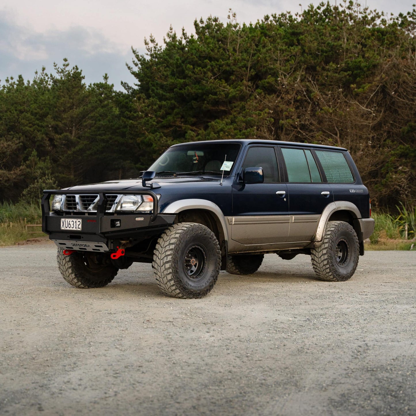 SHIELD Off-Road Triple Loop Bull-Bar to suit Nissan Patrol Y61 GU 1998 - 2015 - view 6