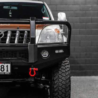SHIELD Off-Road Triple Loop Bull-Bar to suit Toyota Prado 2002 - 2009 - view 3