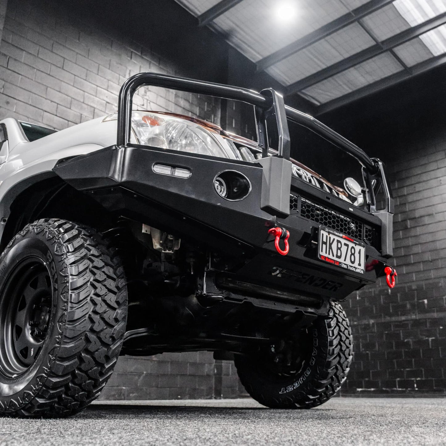 SHIELD Off-Road Triple Loop Bull-Bar to suit Toyota Prado 2002 - 2009 - view 4