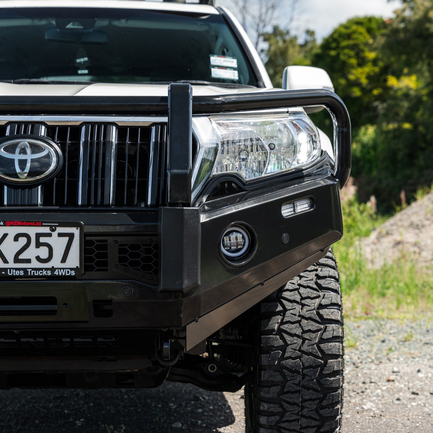 SHIELD Off-Road Triple Loop Bull-Bar to suit Toyota Prado 150 2018 - 2023 - view 4