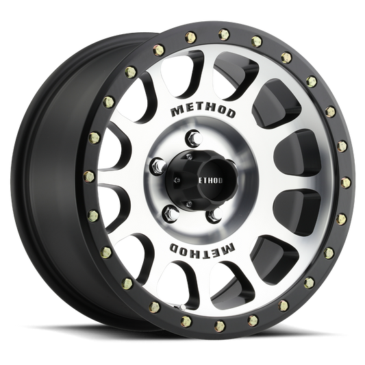 Method Race Wheels ZMR305 NV HD – Machined – Matte Black Lip