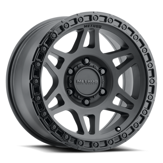 Method Race Wheels MR312 – Matte Black – Gloss Black Lip