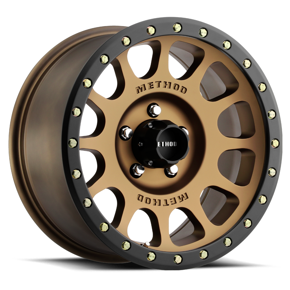 Method Race Wheels ZMR305 NV HD – Method Bronze – Matte Black Lip