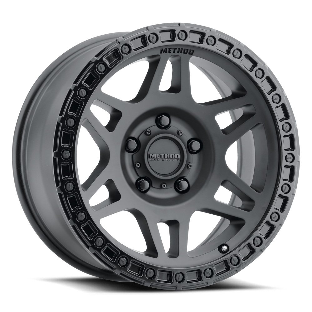 Method Race Wheels ZMR312 HD – Matte Black – Gloss Black Lip